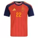 Spanien Cucurella 22 Fotbollströja Hemma VM 2026