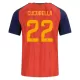 Spanien Cucurella 22 Fotbollströja Hemma VM 2026