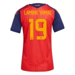 Spanien Lamine Yamal 19 Fotbollströja Dam Hemma VM 2026