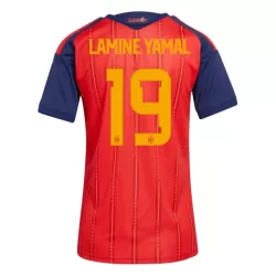 Spanien Lamine Yamal 19 Fotbollströja Dam Hemma VM 2026