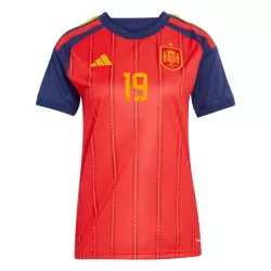 Spanien Lamine Yamal 19 Fotbollströja Dam Hemma VM 2026