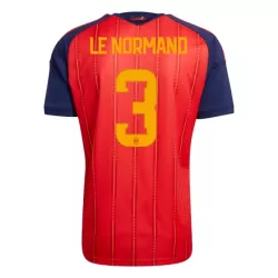 Spanien Le Normand 3 Fotbollströja Hemma VM 2026