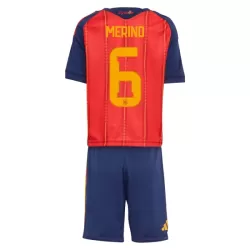 Spanien Merino 6 Fotbollströja Barn Hemma VM 2026