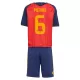 Spanien Merino 6 Fotbollströja Barn Hemma VM 2026