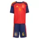 Spanien Merino 6 Fotbollströja Barn Hemma VM 2026