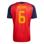 Spanien Merino 6 Fotbollströja Hemma VM 2026