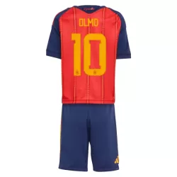 Spanien Olmo 10 Fotbollströja Barn Hemma VM 2026