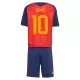 Spanien Olmo 10 Fotbollströja Barn Hemma VM 2026