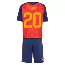 Spanien Pedri 20 Fotbollströja Barn Hemma VM 2026
