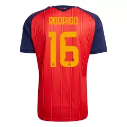 Spanien Rodrigo 16 Fotbollströja Hemma VM 2026