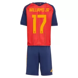 Spanien Williams JR 17 Fotbollströja Barn Hemma VM 2026