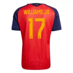 Spanien Williams JR 17 Fotbollströja Hemma VM 2026