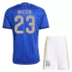 Italien Bastoni 23 Fotbollströja Barn Hemma VM 2026 Italien Bastoni 23 Fotbollströja Barn Hemma VM 2026