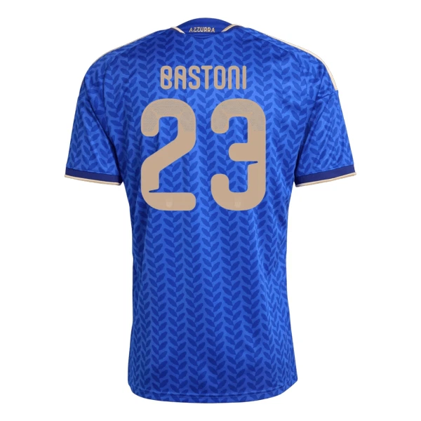 Italien Bastoni 23 Fotbollströja Barn Hemma VM 2026