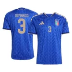 Italien Dimarco 3 Fotbollströja Hemma VM 2026