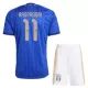 Italien Raspadori 11 Fotbollströja Barn Hemma VM 2026