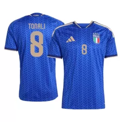 Italien Tonali 8 Fotbollströja Hemma VM 2026