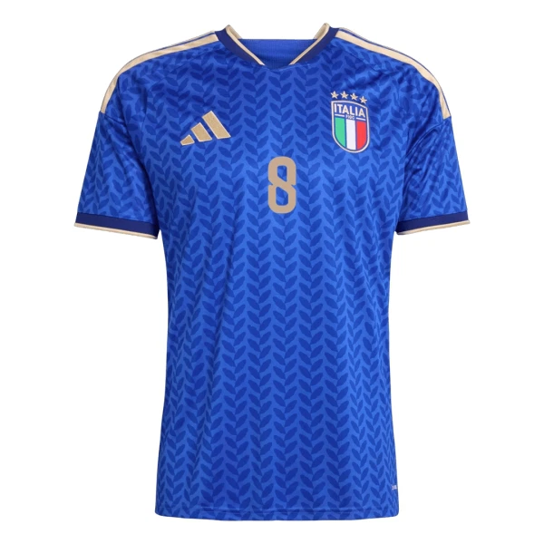 Italien Tonali 8 Fotbollströja Hemma VM 2026