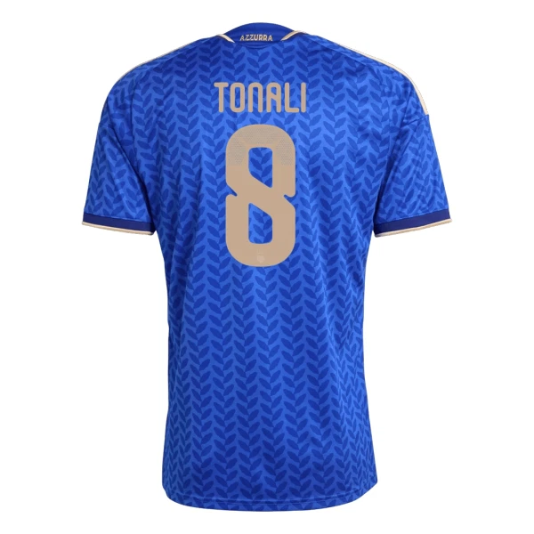 Italien Tonali 8 Fotbollströja Hemma VM 2026