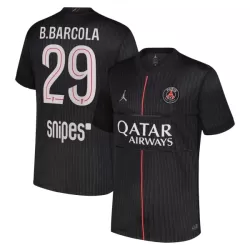 Paris Saint-Germain B. Barcola 29 Fotbollströja Fjärde Jordan 2025/26