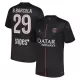 Paris Saint-Germain B. Barcola 29 Fotbollströja Fjärde Jordan 2025/26