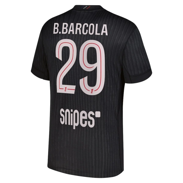 Paris Saint-Germain B. Barcola 29 Fotbollströja Fjärde Jordan 2025/26