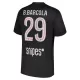 Paris Saint-Germain B. Barcola 29 Fotbollströja Fjärde Jordan 2025/26