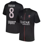 Paris Saint-Germain Fabian 8 Fotbollströja Fjärde Jordan 2025/26