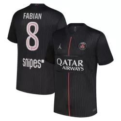 Paris Saint-Germain Fabian 8 Fotbollströja Fjärde Jordan 2025/26