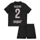 Paris Saint-Germain Hakimi 2 Fotbollströja Barn Fjärde Jordan 2025/26