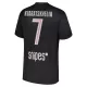Paris Saint-Germain Kvaratskhelia 7 Fotbollströja Fjärde Jordan 2025/26