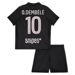 Paris Saint-Germain O. Dembele 10 Fotbollströja Barn Fjärde Jordan 2025/26