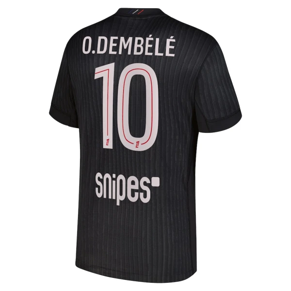 Paris Saint-Germain O. Dembele 10 Fotbollströja Fjärde Jordan 2025/26