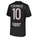 Paris Saint-Germain O. Dembele 10 Fotbollströja Fjärde Jordan 2025/26