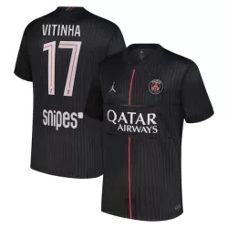 Paris Saint-Germain Vitinha 17 Fotbollströja Fjärde Jordan 2025/26