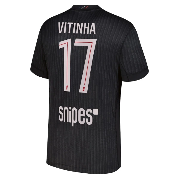 Paris Saint-Germain Vitinha 17 Fotbollströja Fjärde Jordan 2025/26