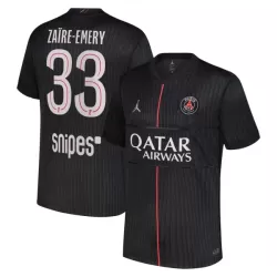 Paris Saint-Germain Zaire-Emery 33 Fotbollströja Fjärde Jordan 2025/26