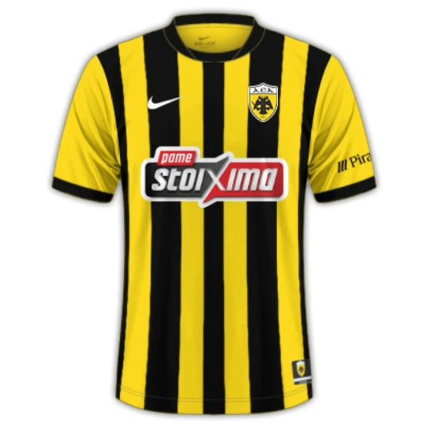 AEK Athens Fotbollströja Hemma 2025/26