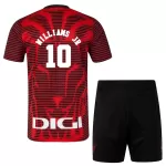 Athletic Bilbao Williams JR 10 Fotbollströja Barn Fjärde 2025/26