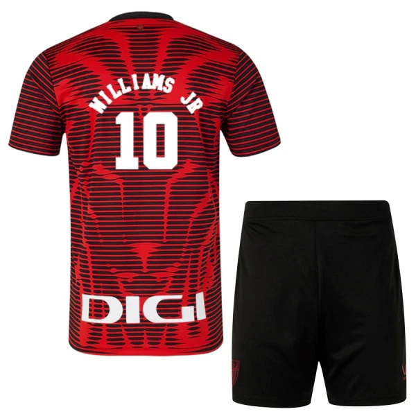 Athletic Bilbao Williams JR 10 Fotbollströja Barn Fjärde 2025/26