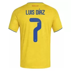 Colombia Luis Díaz 7 Fotbollströja Hemma VM 2026