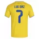Colombia Luis Díaz 7 Fotbollströja Hemma VM 2026