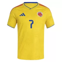 Colombia Luis Díaz 7 Fotbollströja Hemma VM 2026