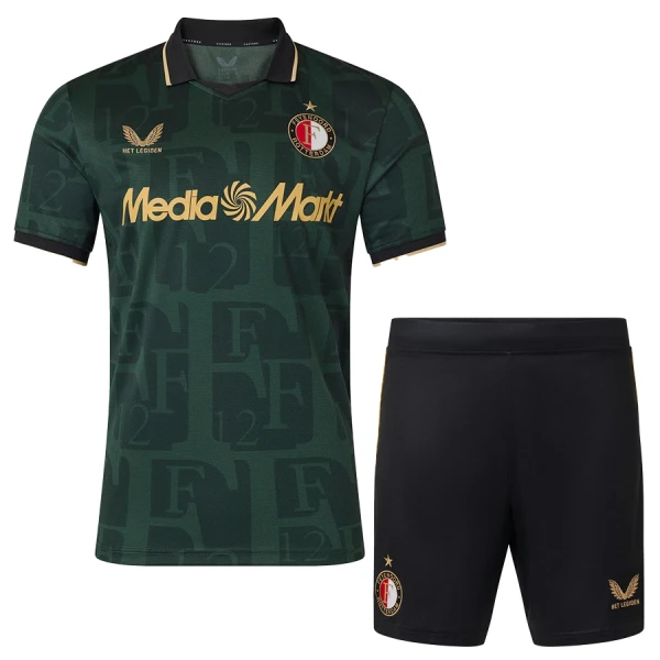 Feyenoord Rotterdam Fotbollströja Barn Fjärde 2025/26 Feyenoord Rotterdam Fotbollströja Barn Fjärde 2025/26