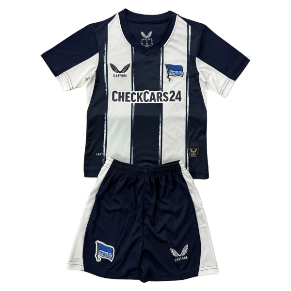 Hertha BSC Fotbollströja Barn Hemma 2025/26 Hertha BSC Fotbollströja Barn Hemma 2025/26