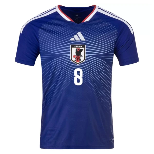 Japan Minamino 8 Fotbollströja Hemma VM 2026