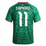 Mexiko S.Gimenez 11 Fotbollströja Hemma VM 2026