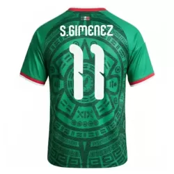 Mexiko S.Gimenez 11 Fotbollströja Hemma VM 2026