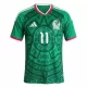 Mexiko S.Gimenez 11 Fotbollströja Hemma VM 2026