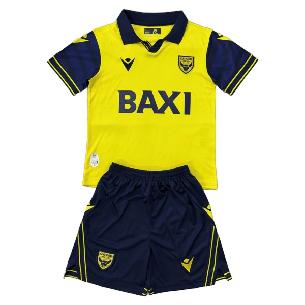 Oxford United Fotbollströja Barn Hemma 2025/26